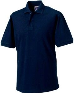 Russell RU599M - Heardwearing Polycotton Polo French Navy