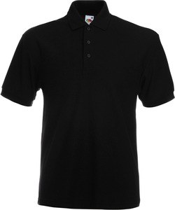 Fruit of the Loom SC63204 - HEAVY POLO 65/35 (63-204-0) Black