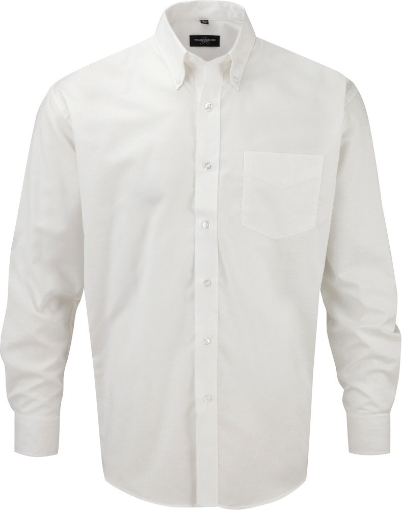 Russell Collection RU932M - Men's Long Sleeve Easy Care Oxford Shirt