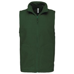 Kariban K913 - LUCA - ZIP THROUGH MICRO FLEECE GILET Forest Green