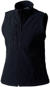 Russell RU141F - Ladies Softshell Bodywarmer Black