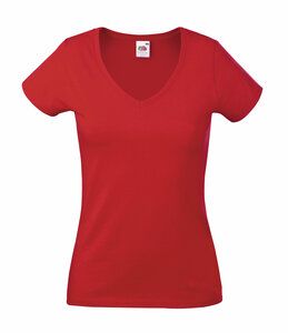 Fruit of the Loom SS047 - Womens V-neck T-shirt