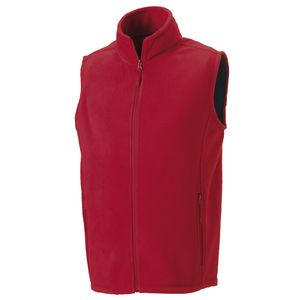 Russell 8720M - Outdoor fleece gilet Classic Red