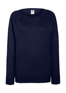 Fruit of the Loom 62-146-0 - Lady-Fit Lightweight Raglan Sweat Deep Navy