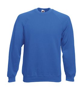 Fruit of the Loom 62-216-0 - Men's Raglan Sweatshirt Royal blue