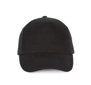 K-up KP124 - SANDWICH PEAK CAP - 5 PANELS Black