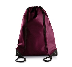 Kimood KI0104 - DRAWSTRING BACKPACK Burgundy