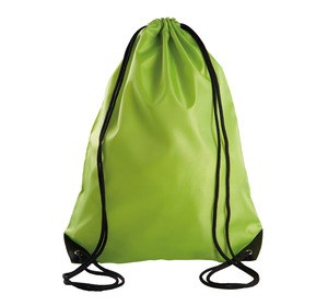 Kimood KI0104 - DRAWSTRING BACKPACK Burnt Lime