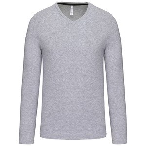 Kariban K358 - MENS LONG SLEEVE V-NECK T-SHIRT