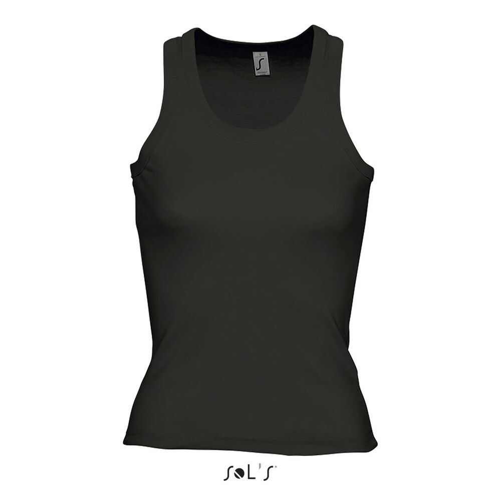 SOL'S 11490 - WOMEN'S RACER BACK TANK TOP COCONUT