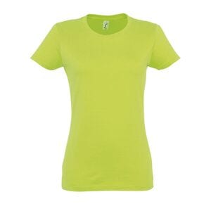 SOL'S 11502 - Imperial WOMEN Round Neck T Shirt Vert pomme