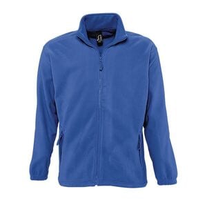 SOL'S 55000 - NORTH Men's Zipped Fleece Jacket Royal blue