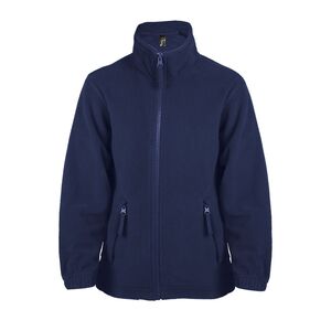 SOL'S 00589 - NORTH KIDS Kids' Zip Fleece Jacket Navy