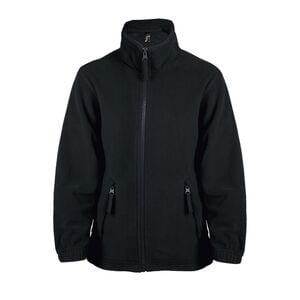 SOL'S 00589 - NORTH KIDS Kids' Zip Fleece Jacket Black