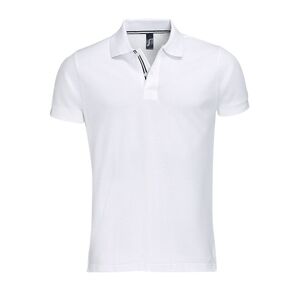 SOL'S 00576 - PATRIOT Men's Polo Shirt White/Black