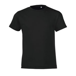 SOL'S 01183 - REGENT FIT KIDS Kids' Round Neck T Shirt Deep Black