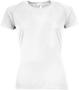 SOL'S 01159 - SPORTY WOMEN Raglan Sleeve T Shirt White
