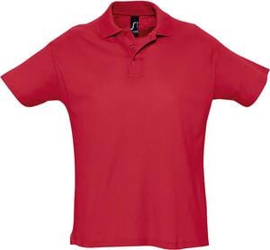 SOL'S 11342 - SUMMER II Men's Polo Shirt Red