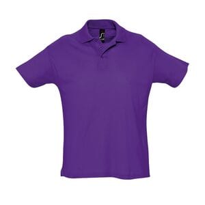 SOL'S 11342 - SUMMER II Men's Polo Shirt Violet foncé