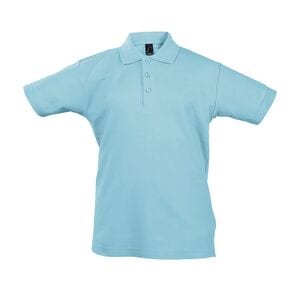 SOL'S 11344 - SUMMER II KIDS Kids' Polo Shirt Atoll Blue