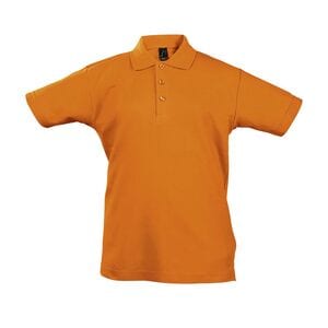 SOL'S 11344 - SUMMER II KIDS Kids' Polo Shirt Orange