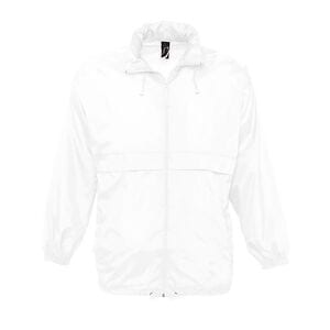 SOL'S 32000 - SURF Unisex Water Repellent Windbreaker White