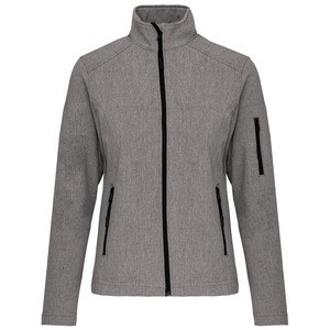 Kariban K400 - LADIES' SOFTSHELL JACKET Marl Grey