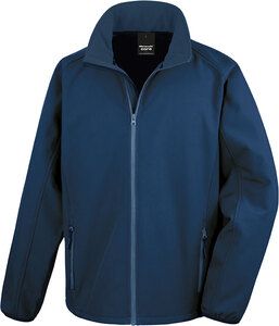 Result R231M - Core Printable Soft Shell Navy / Navy