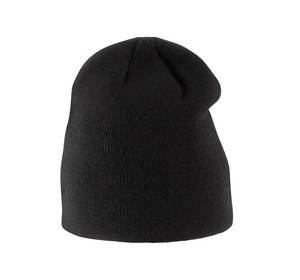 K-up KP524 - KNITTED KIDS HAT Black