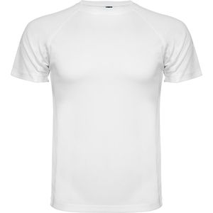 Roly CA0425 - MONTECARLO Short-sleeve technical raglan t-shirt White