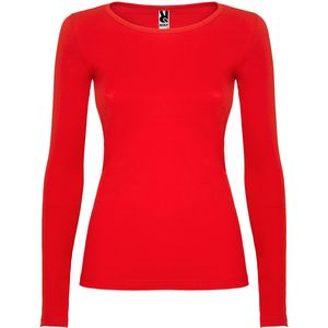 Roly CA1218 - EXTREME WOMAN Semi fitted long-sleeve t-shirt with fine trimmed neck