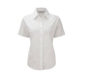 Russell Collection JZ33F - Womens Cotton Oxford Shirt