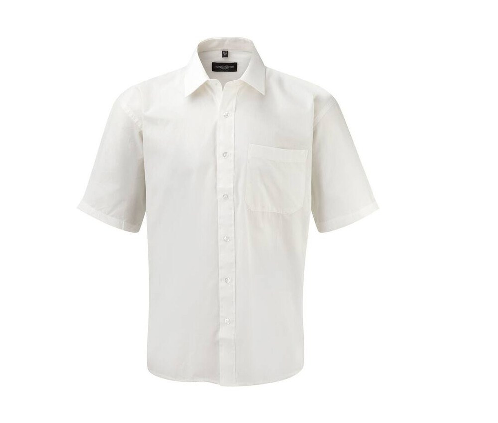 Russell Collection JZ937 - Men's Short Sleeve Shirt 100% Cotton