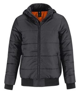 B&C BC335 - Superhood Dark Grey/Orange