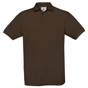 B&C BC410 - Men's Cotton Polo Saffron Brown