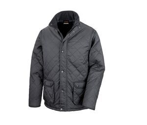 Result RS195 - Large zip jacket Black