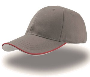 Atlantis AT006 - 6 panel cap Grey