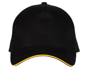 Black&Match BM910 - 100% cotton 5-panel cap