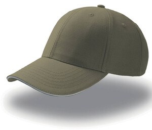 Atlantis AT094 - 6-panel cap with sandwich visor