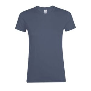 SOL'S 01825 - REGENT WOMEN Round Collar T Shirt Denim