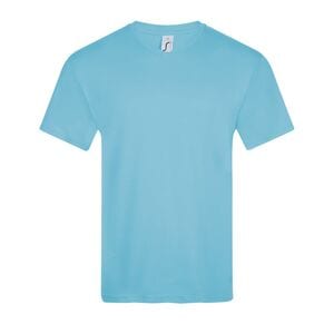 SOL'S 11150 - VICTORY Men's V Neck T Shirt Atoll Blue