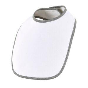 SOL'S 01211 - Babib Baby Bib White / Melange grey