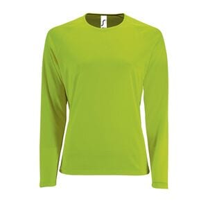 SOLS 02072 - Sporty Lsl Women Long Sleeve Sports T Shirt