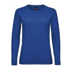 SOL'S 02075 - Imperial LSL WOMEN Long Sleeve T Shirt Royal Blue