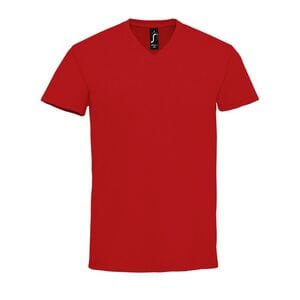 SOL'S 02940 - Imperial V-neck men's t-shirt Red