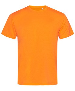 Stedman STE8600 - Crew neck T-shirt for men Stedman - ACTIVE COTTON TOUCH Cyber Orange