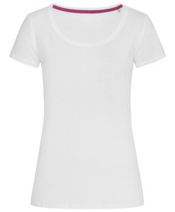 Stedman STE9120 - Crew neck T-shirt for women Stedman - MEGAN White
