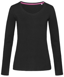 Stedman STE9720 - Long sleeve for women Stedman - CLAIRE Black Opal