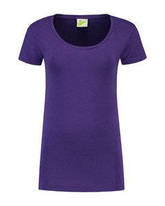 Lemon & Soda LEM1268 - T-shirt Crewneck cot/elast SS for her Purple