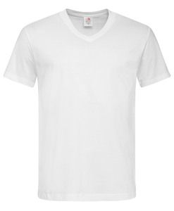 Stedman STE2300 - V-neck t-shirt for men CLASSIC White
